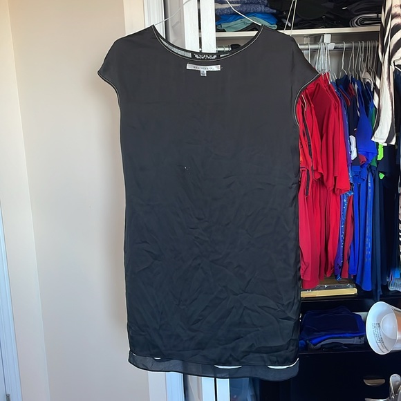 Max Studio Casual Geometric Pattern Black and White Dress Size S - Picture 8 of 14